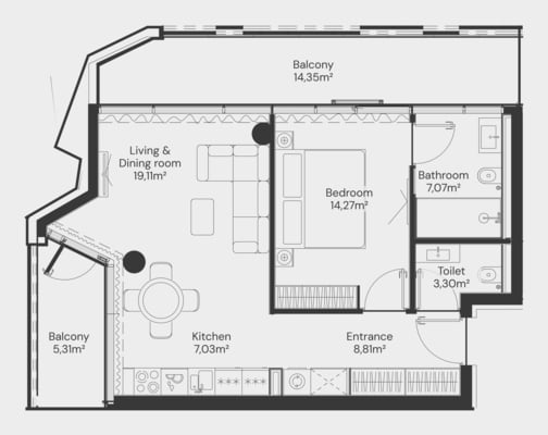 Floor plan — —