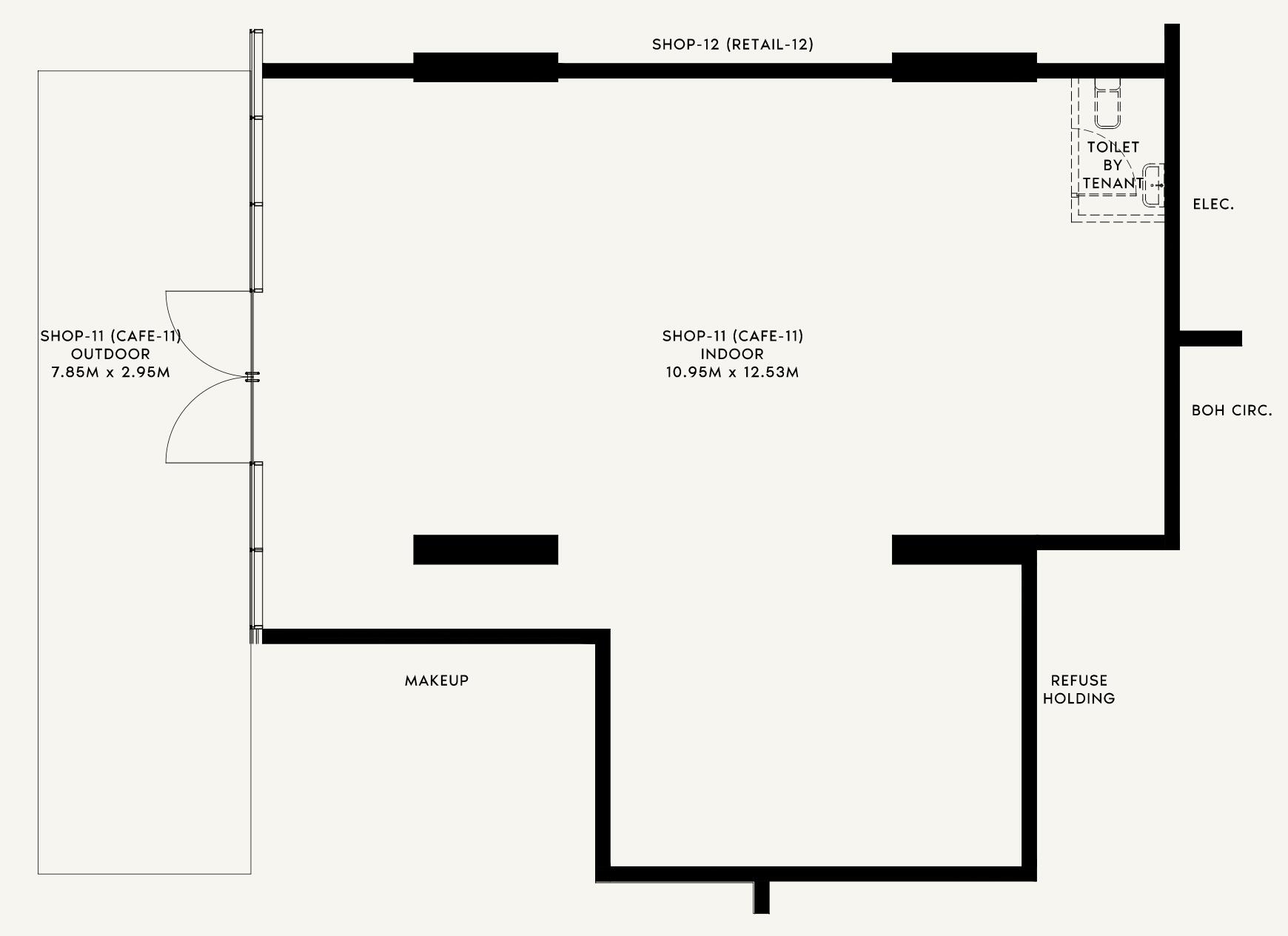 Floor plan — —
