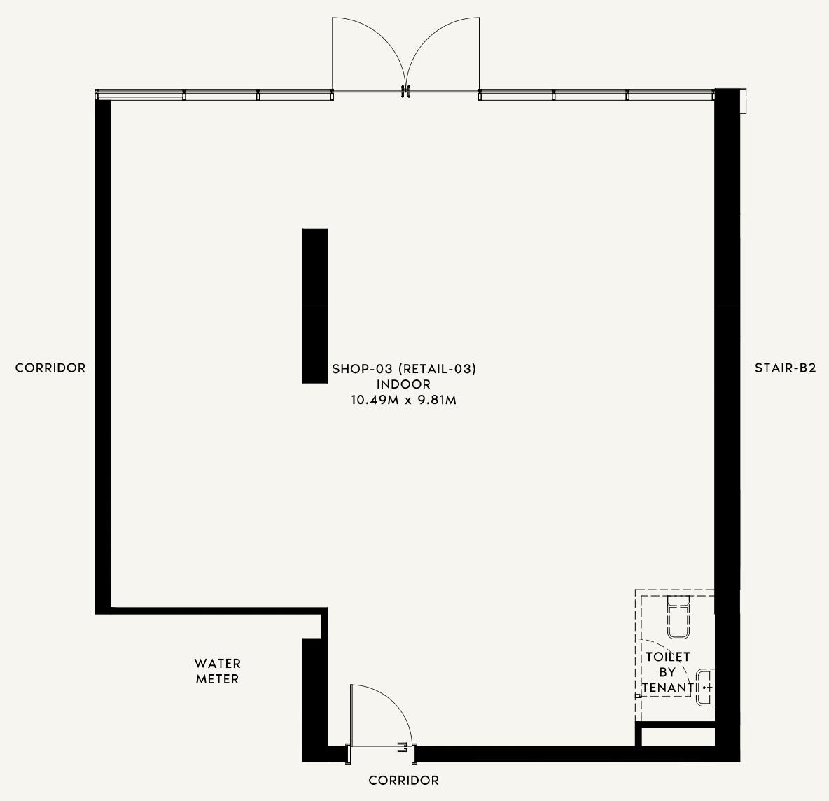Floor plan — —