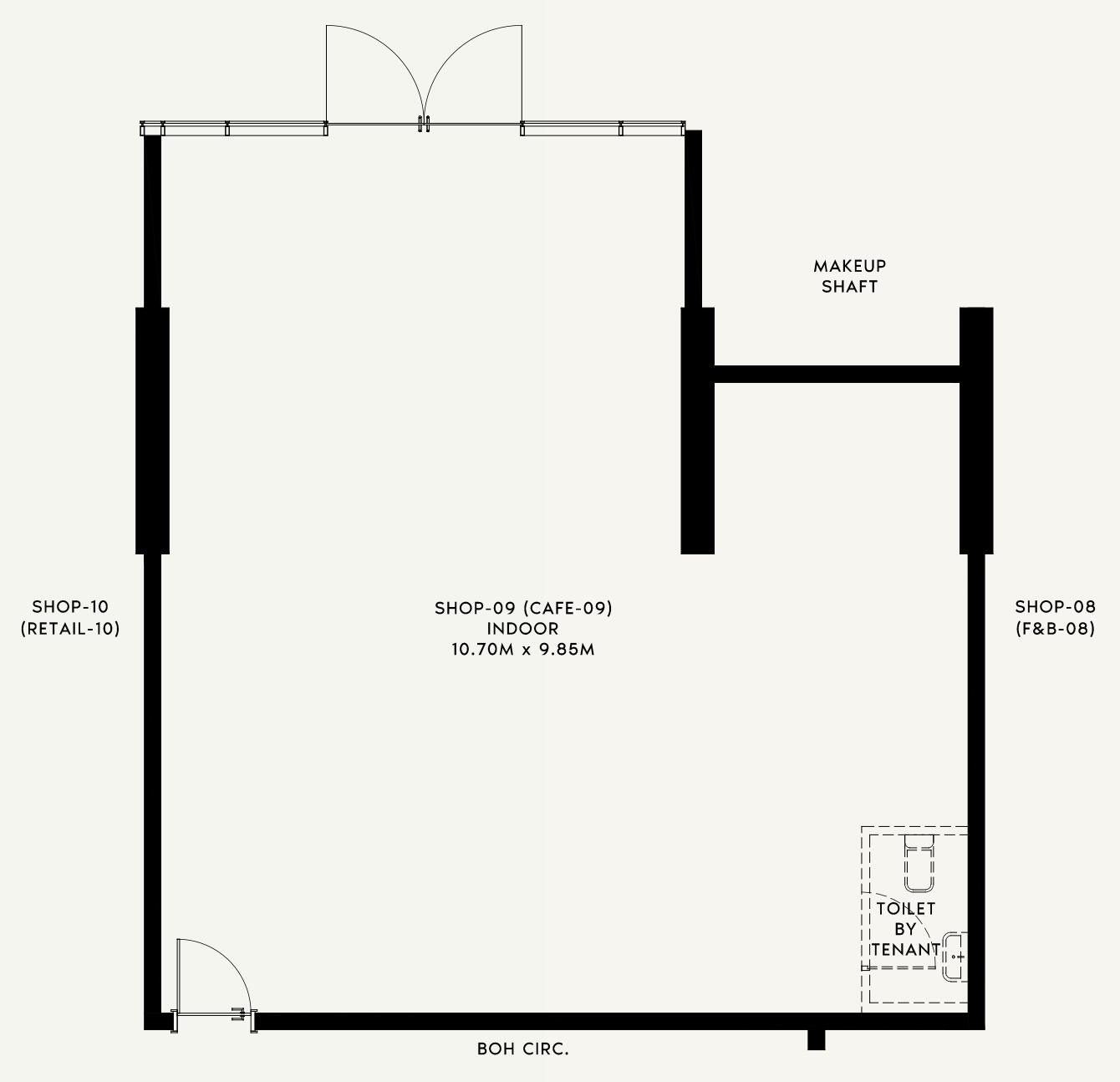 Floor plan — —