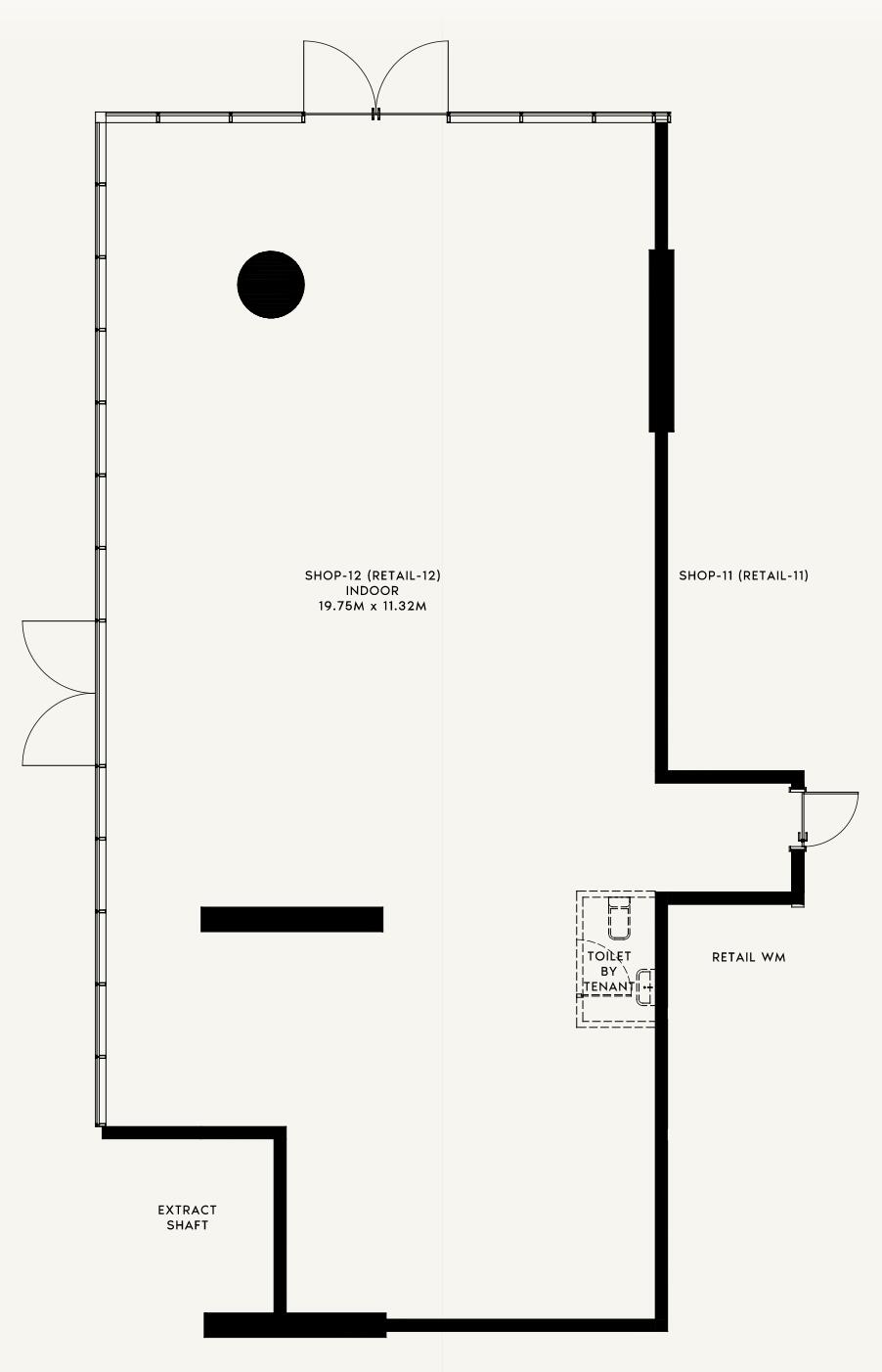 Floor plan — —
