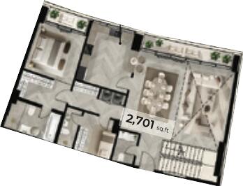 Floor plan — 4 BR