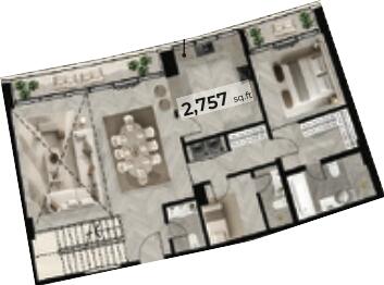 Floor plan — 4 BR