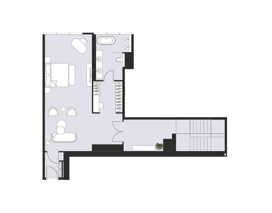 Floor plan — 4 BR
