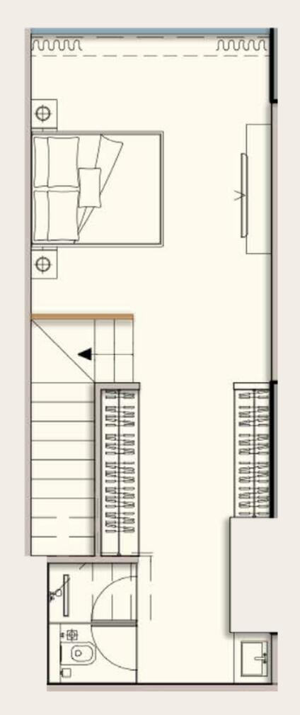 Floor plan — 1 BR