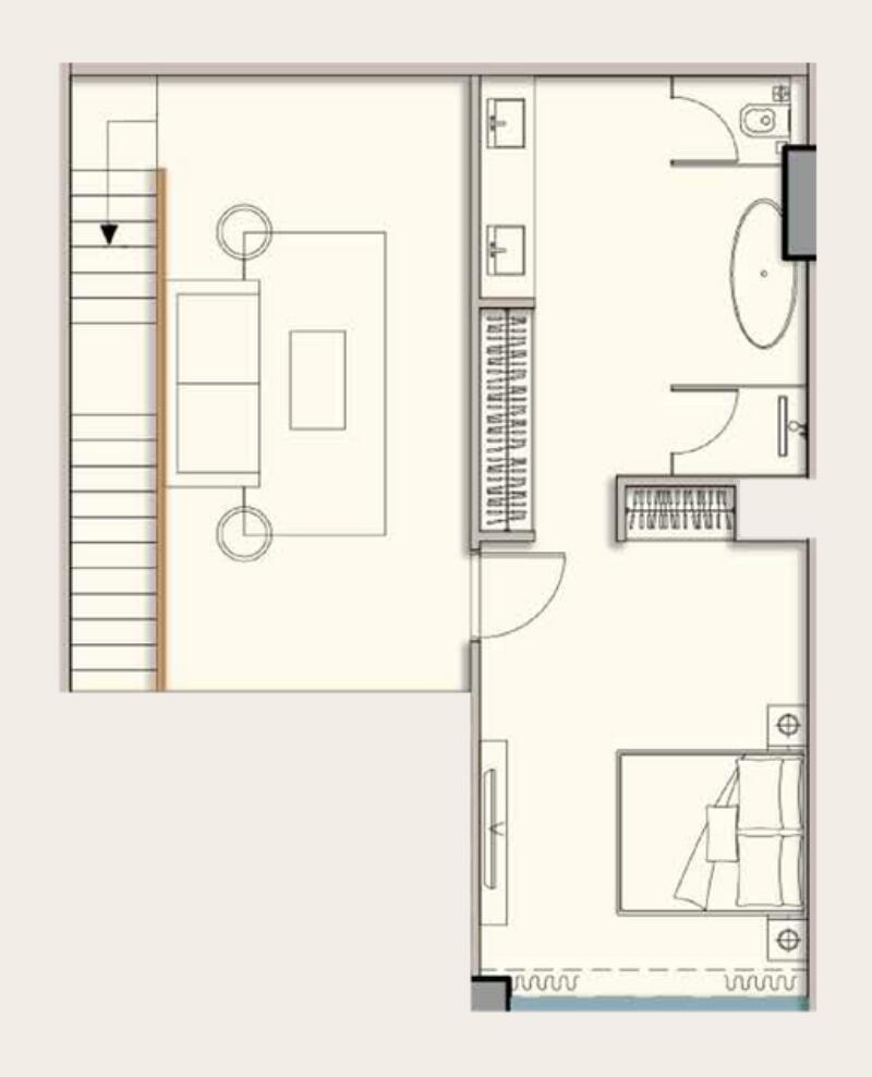 Floor plan — 2 BR