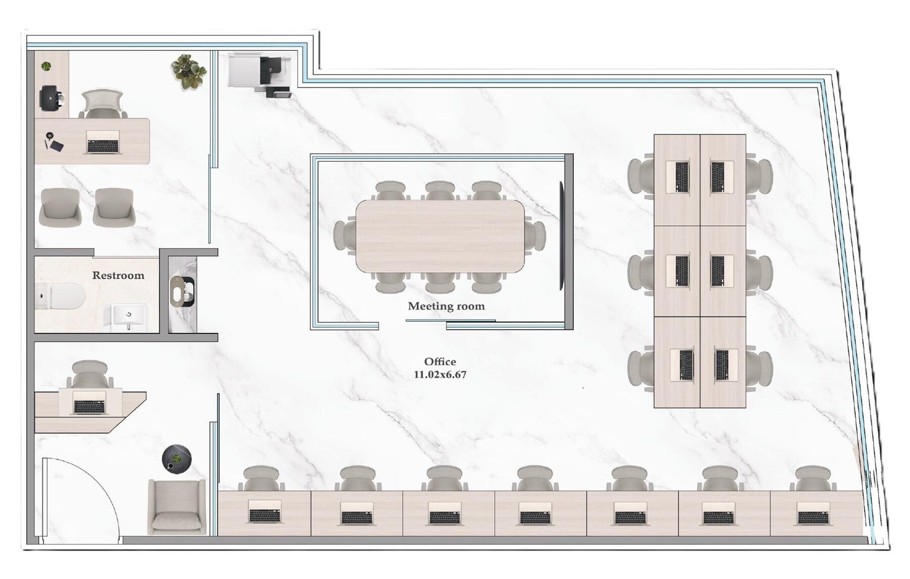 Floor plan — —
