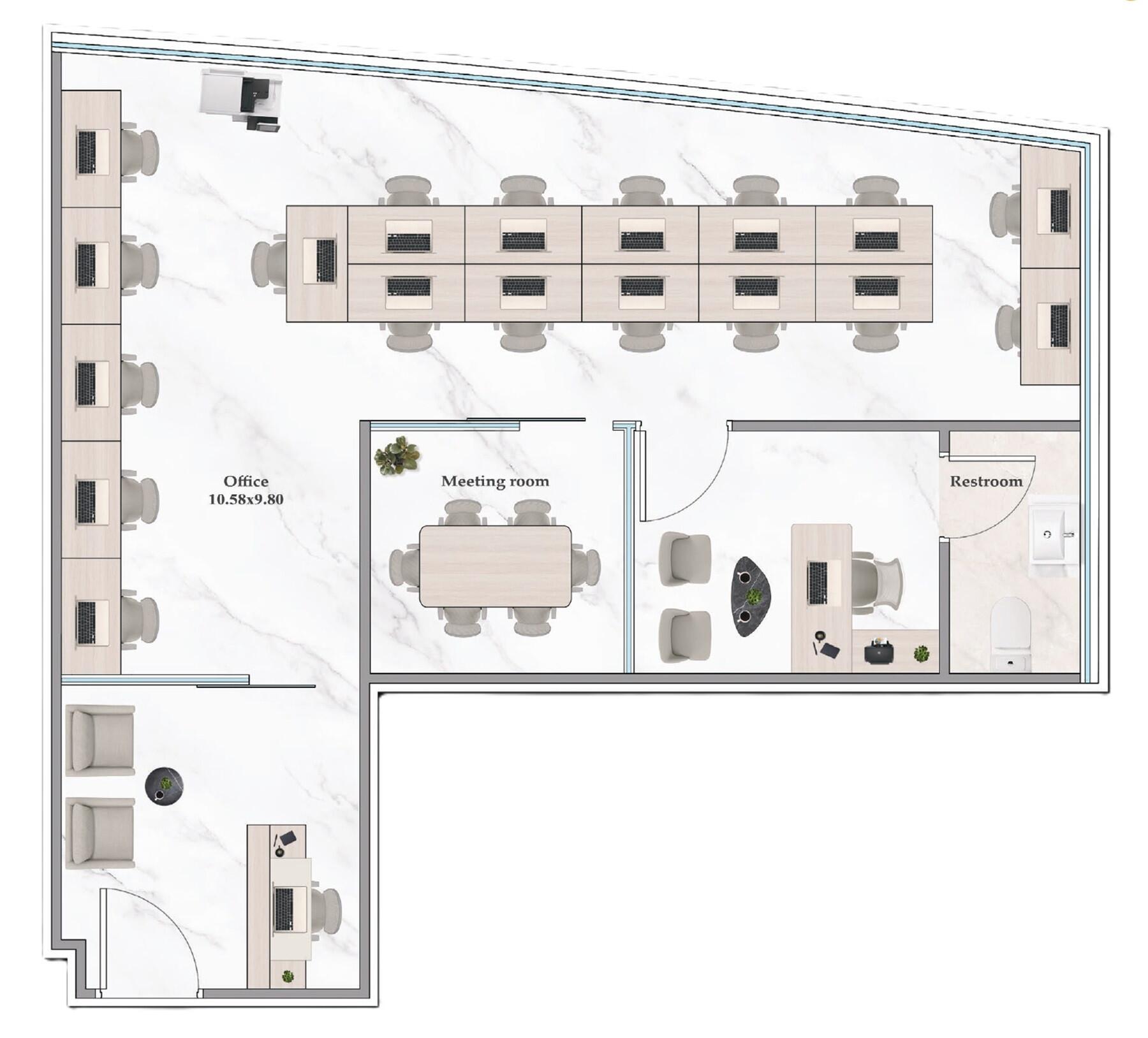 Floor plan — —
