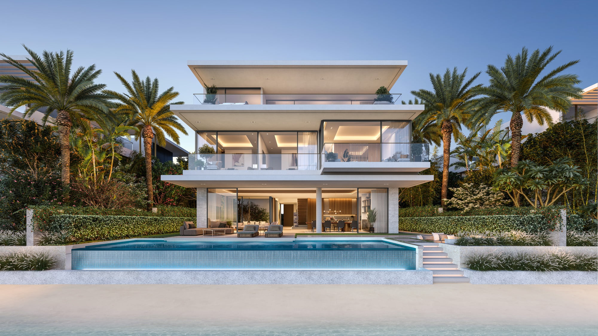 Palm Jebel Ali — The Beach and Coral Villa Collections — Frond A