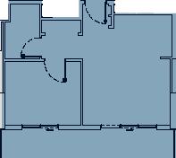 Floor plan — 1 BR