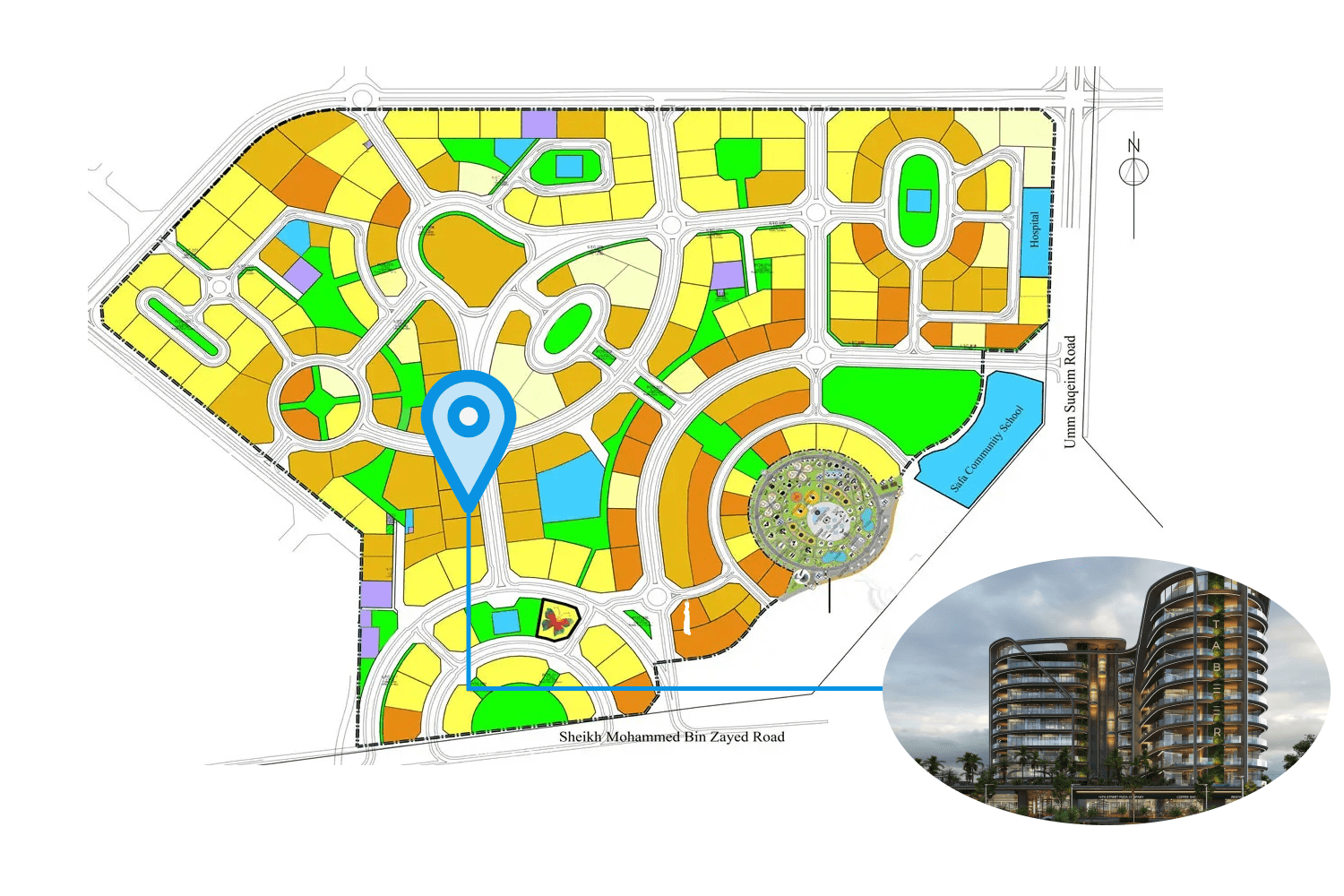Masterplan — Parkside Boulevard