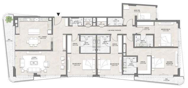 Floor plan — —