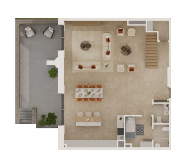 Floor plan — 2 BR
