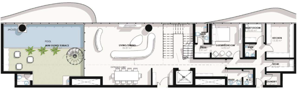 Floor plan — —