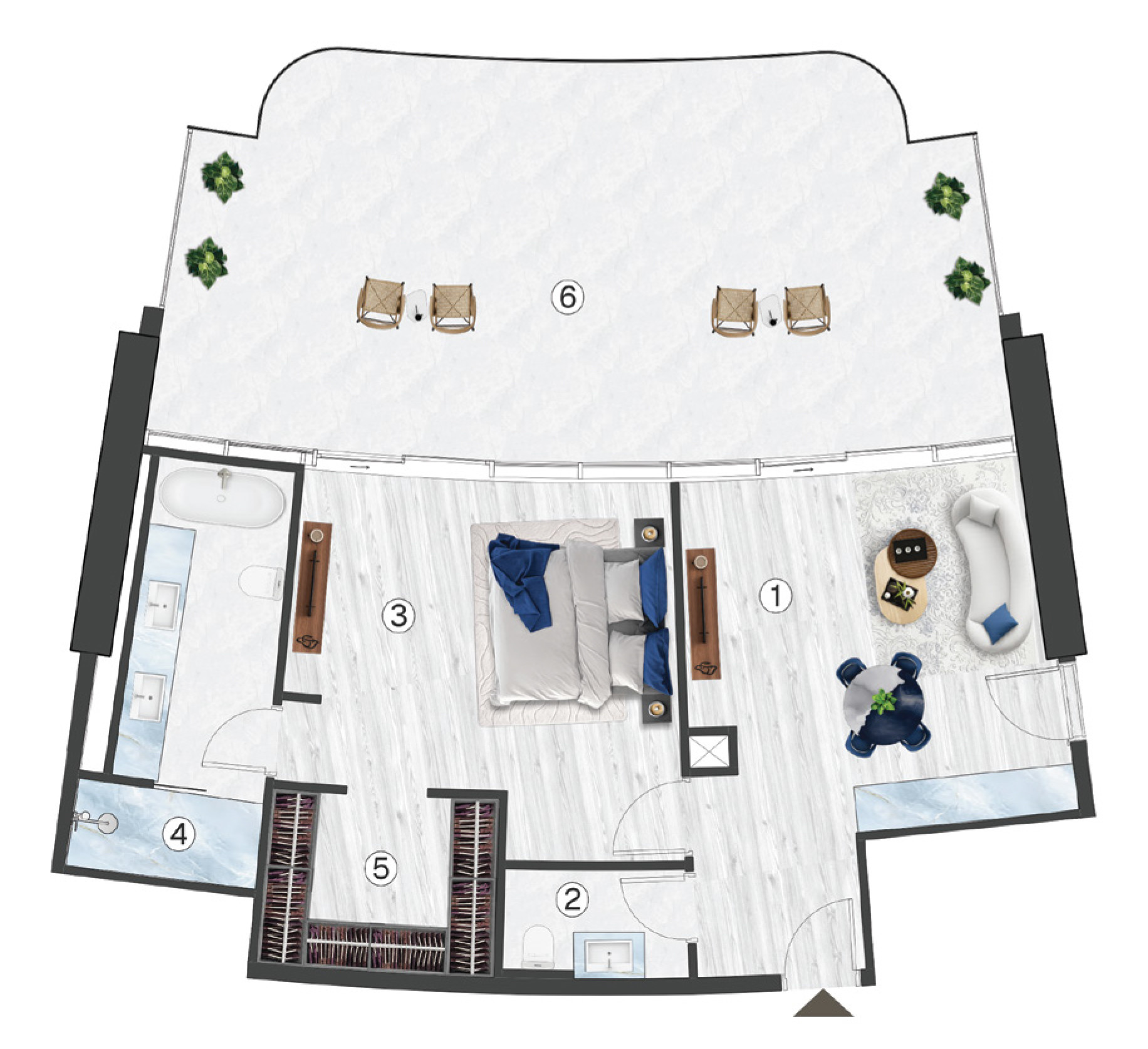 Floor plan — —