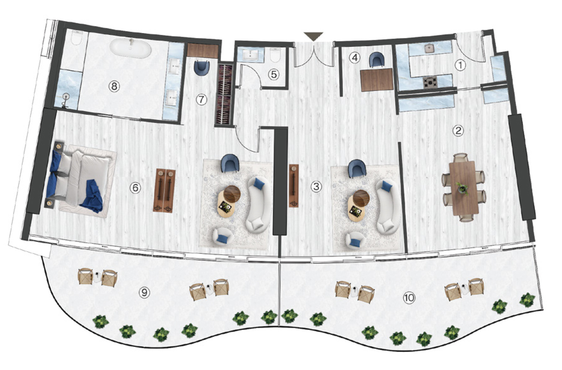 Floor plan — —