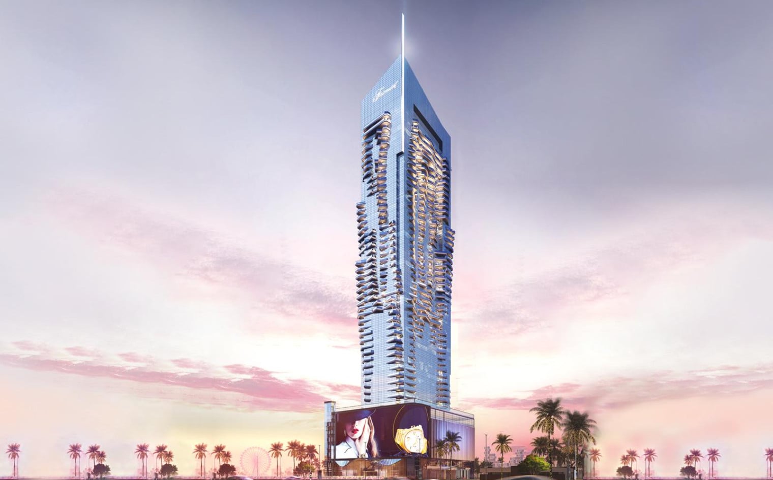 Fairmont Dubai Skyline