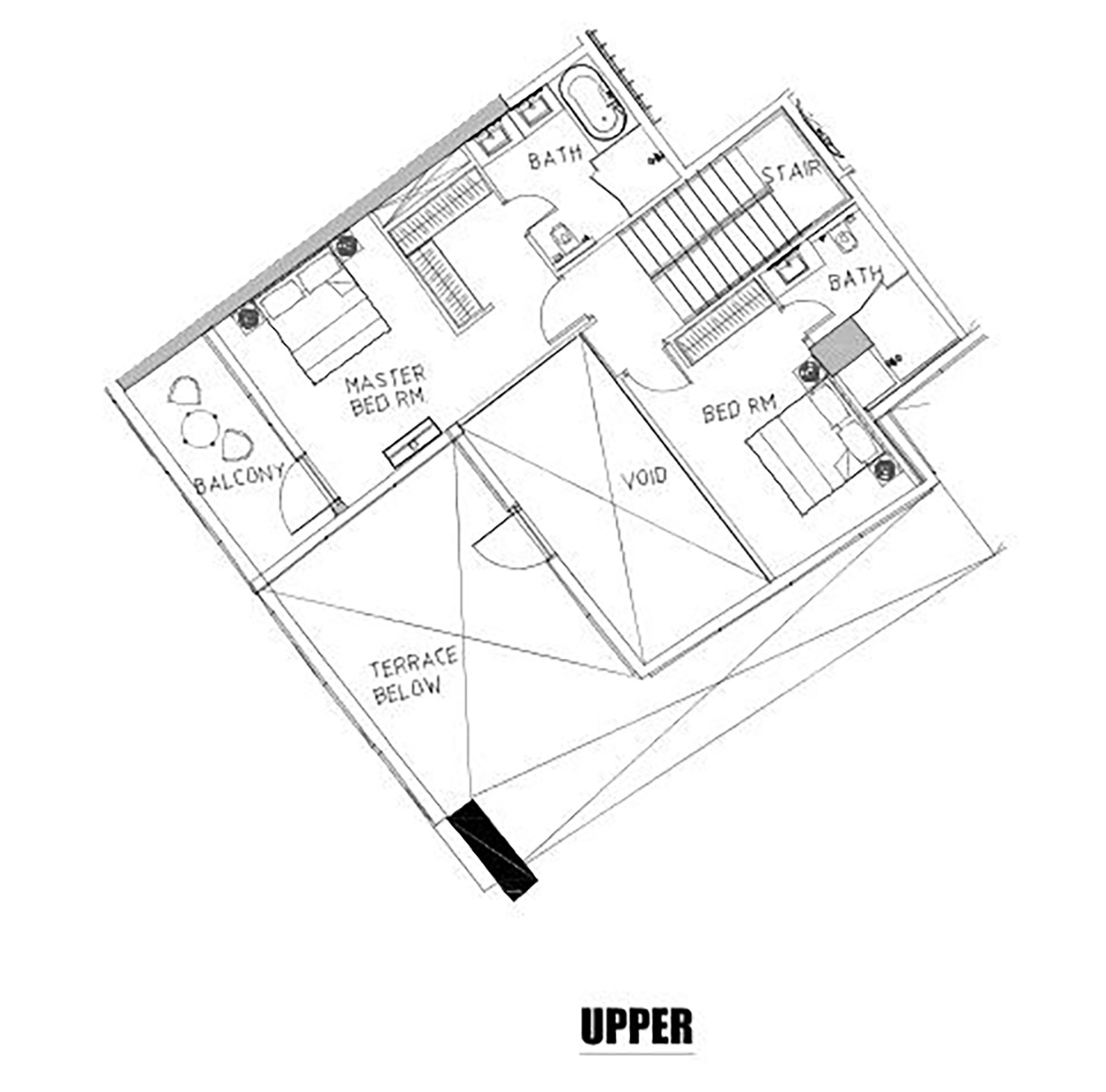 Floor plan — 2 BR
