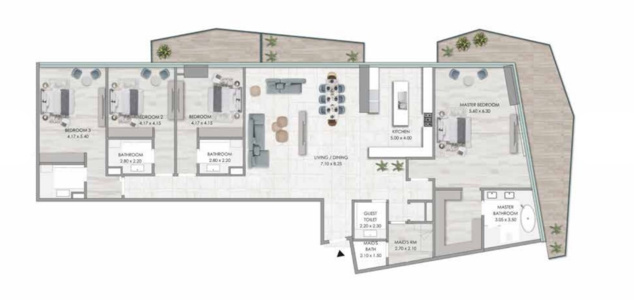 Floor plan — —