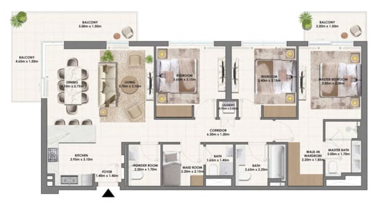 Floor plan — —