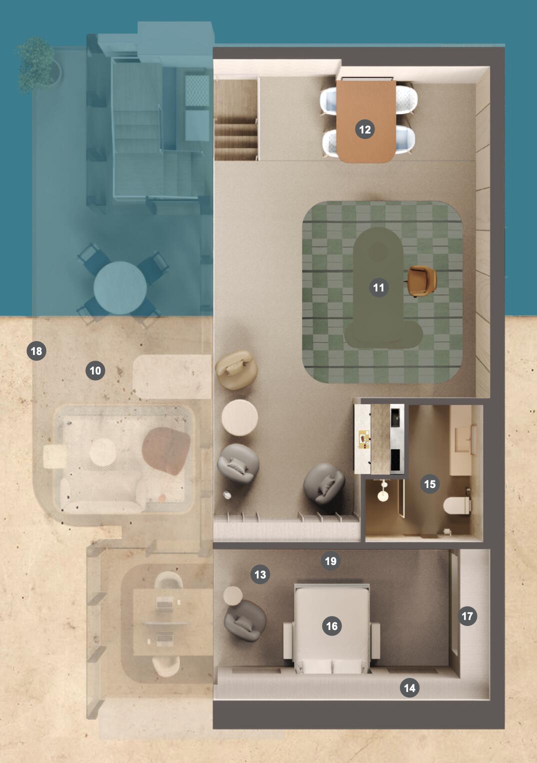 Floor plan — —
