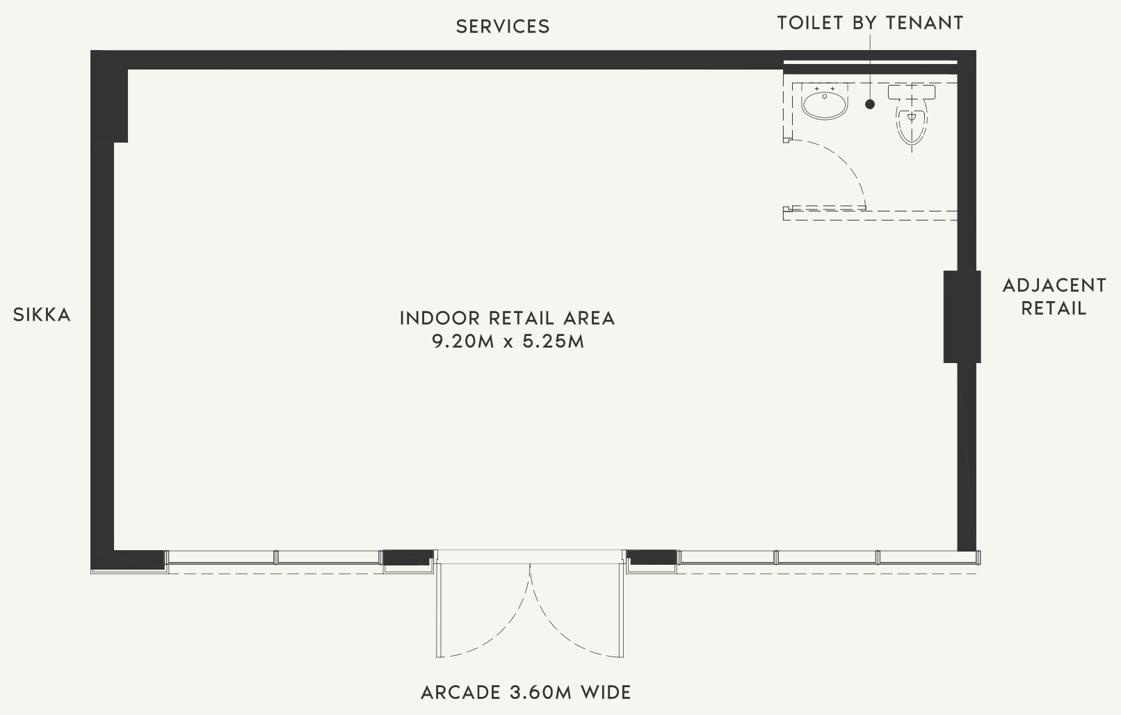 Floor plan — —