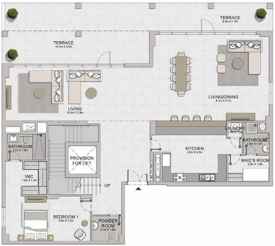 Floor plan — —