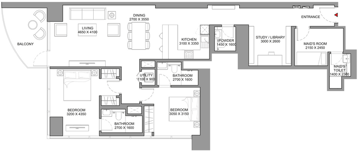 Floor plan — —