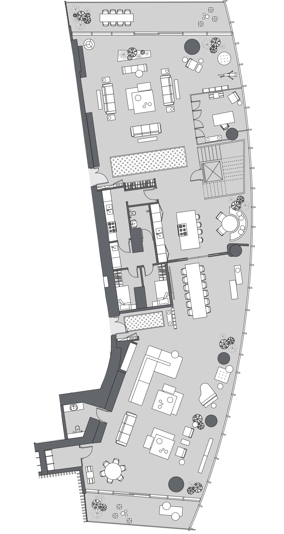 Floor plan — 5 BR