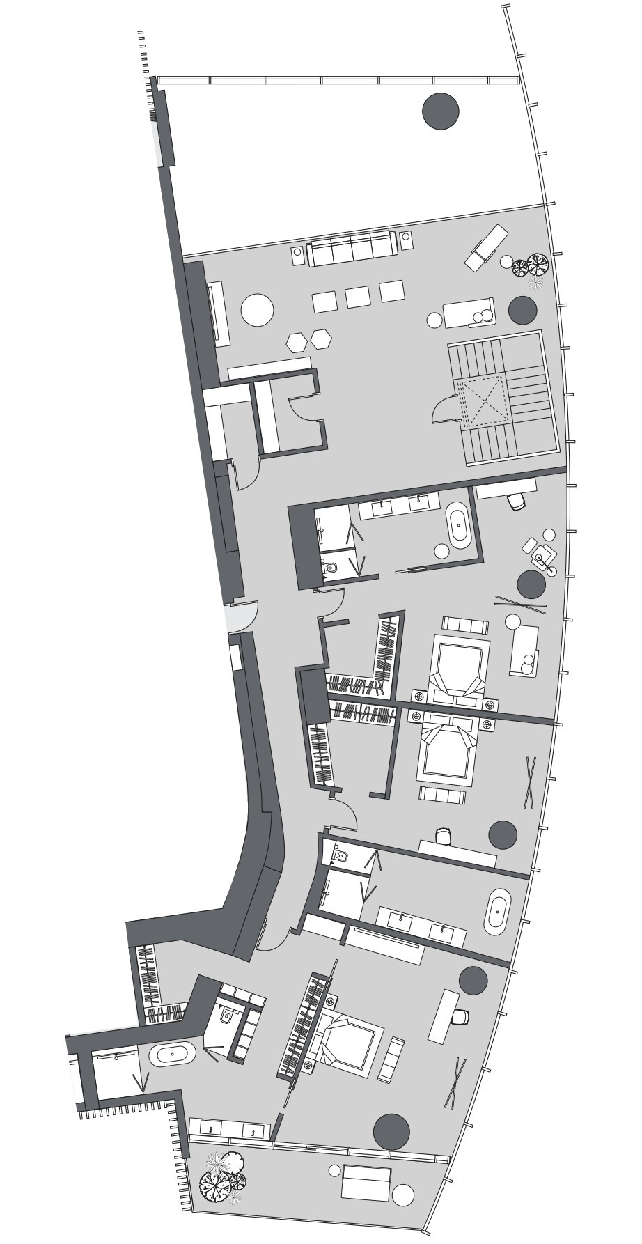 Floor plan — 5 BR