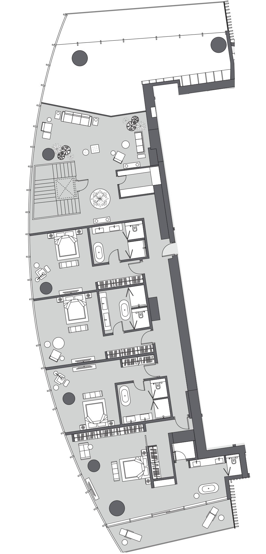 Floor plan — 4 BR