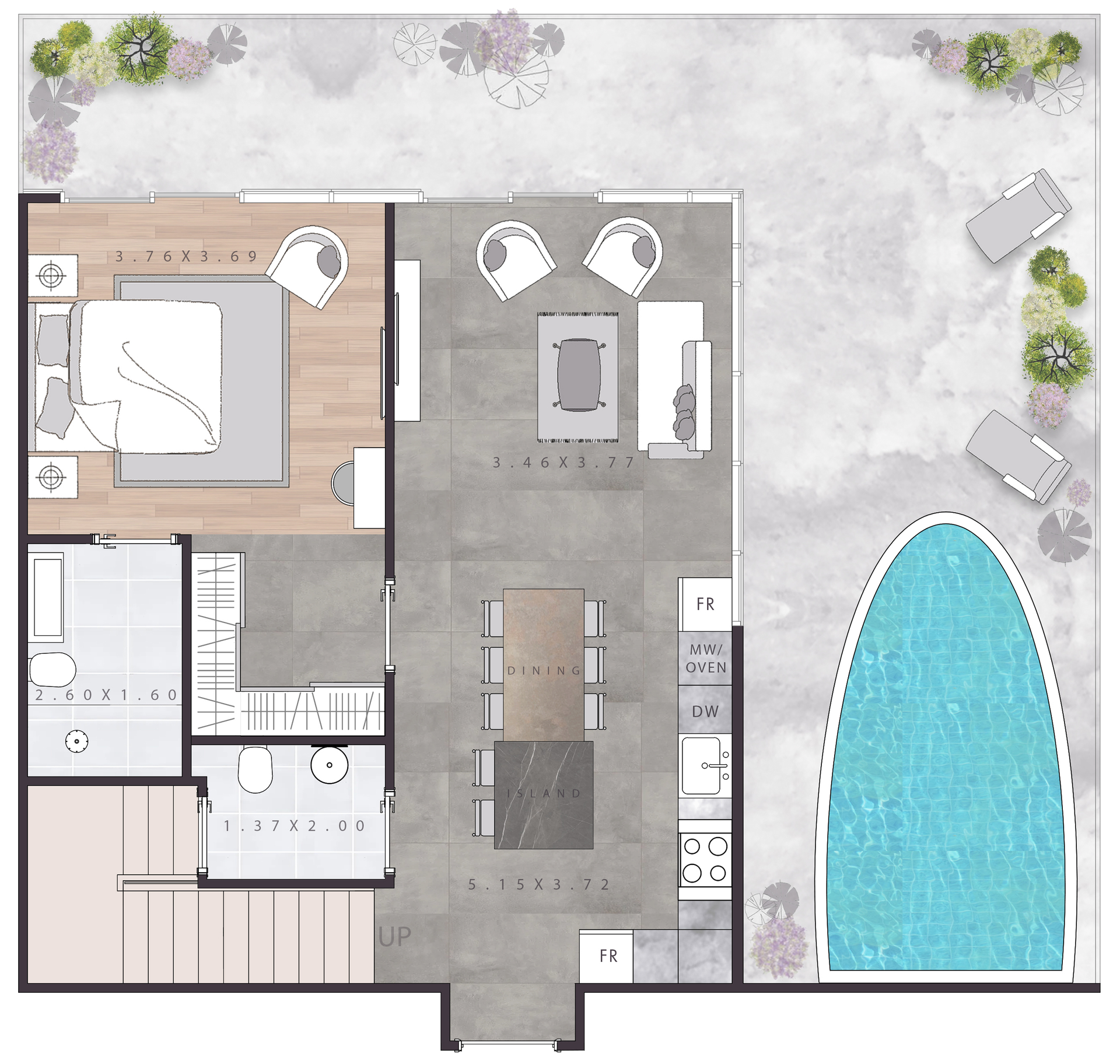 Floor plan — —