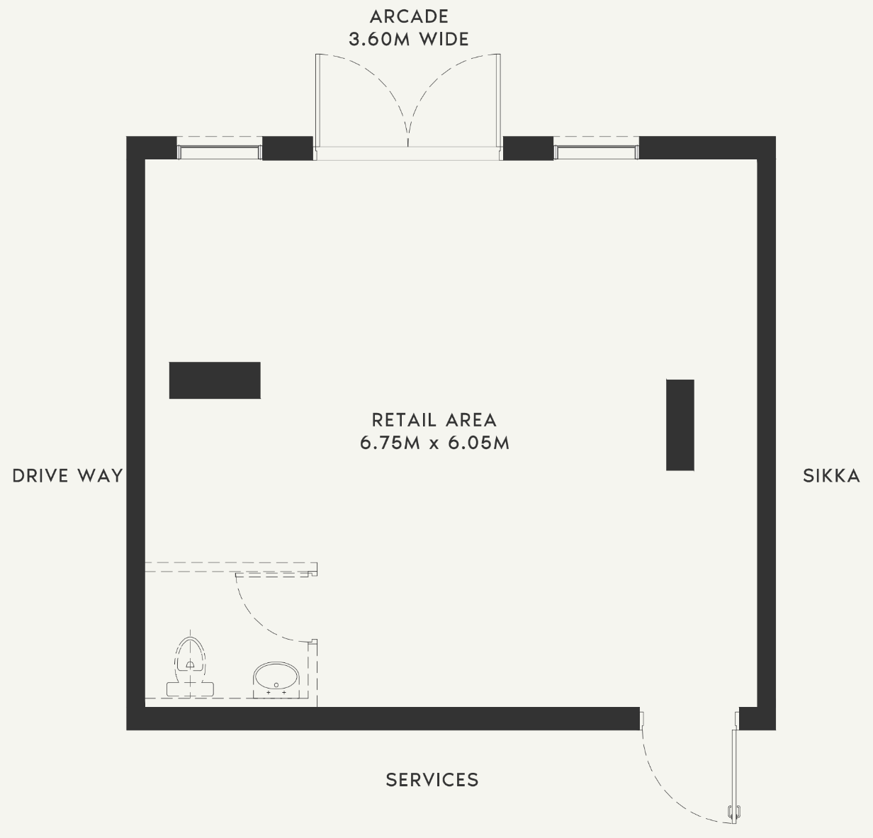 Floor plan — —