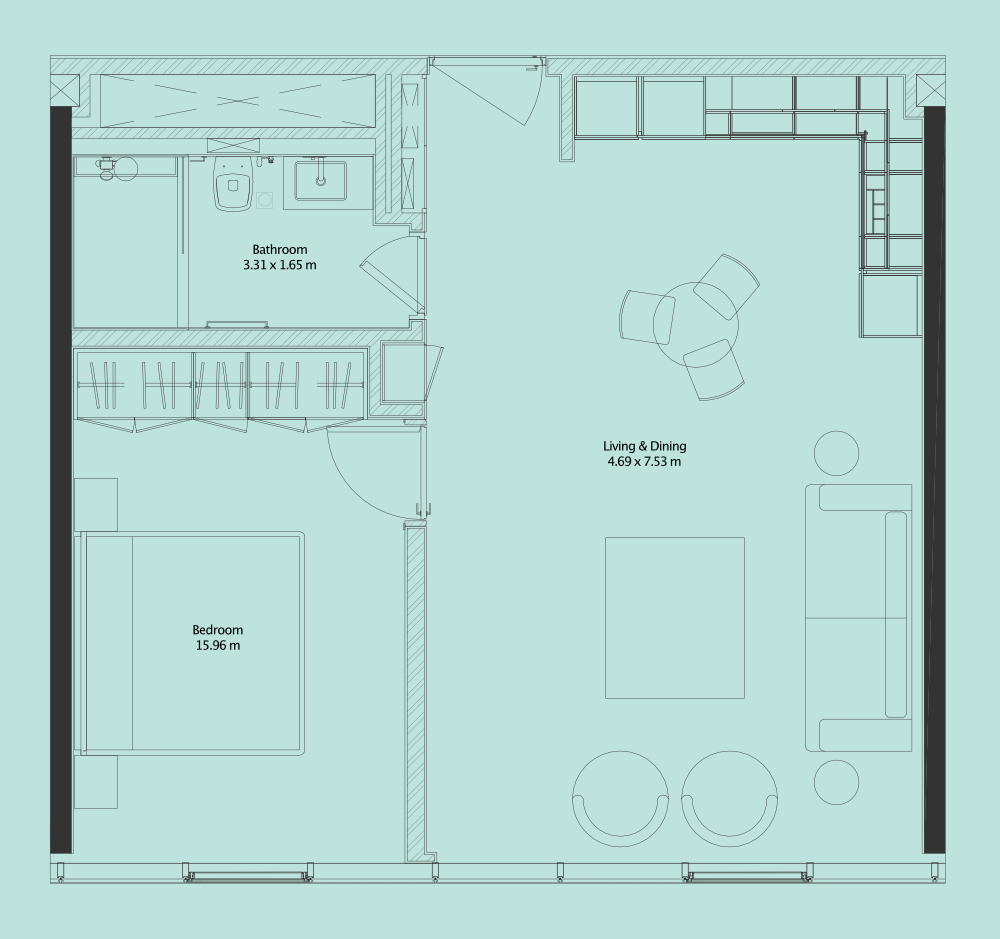 Floor plan — —