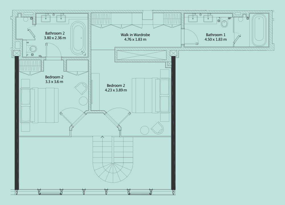 Floor plan — —