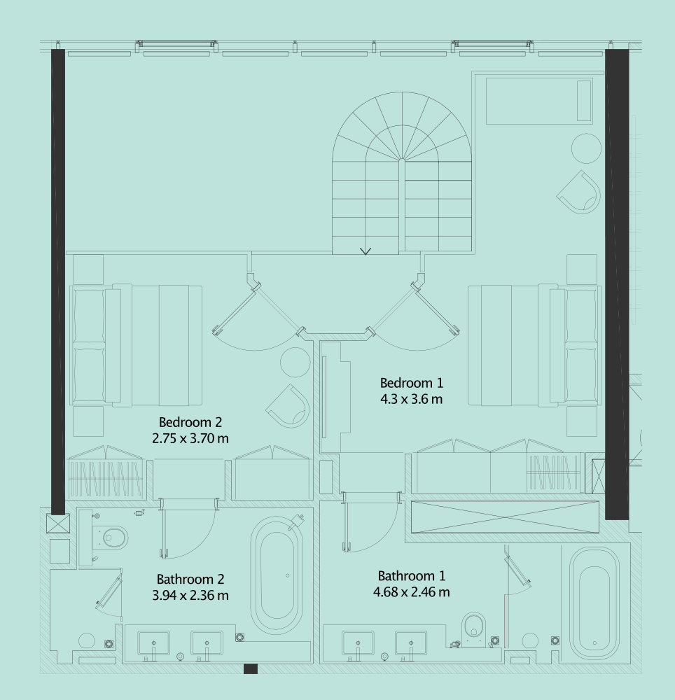 Floor plan — —