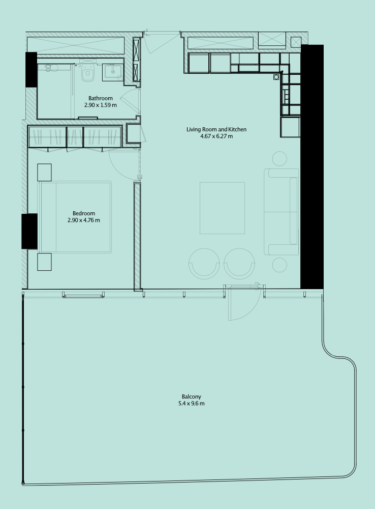Floor plan — —
