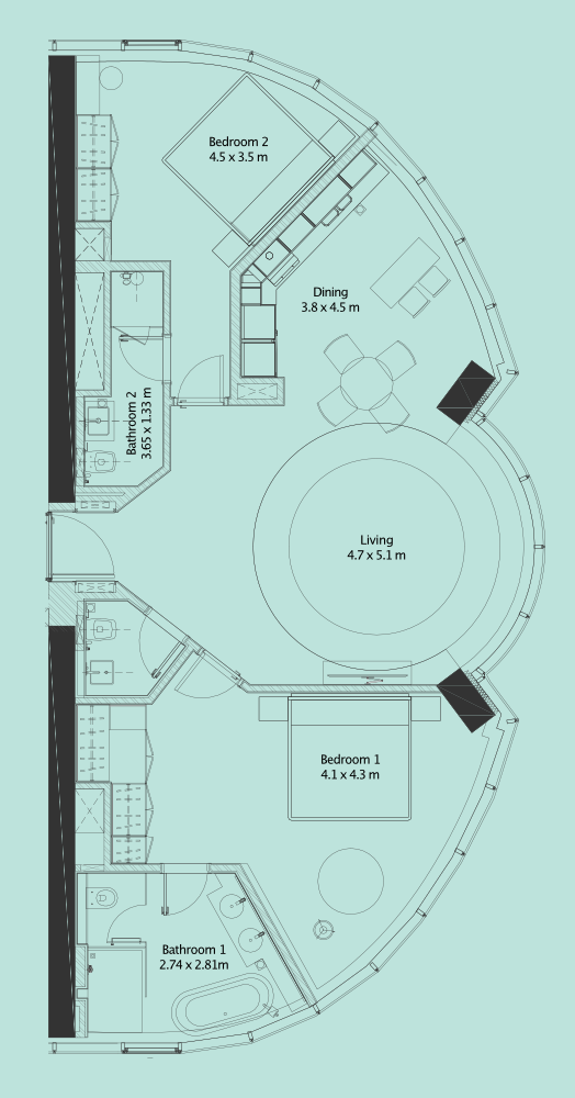 Floor plan — —