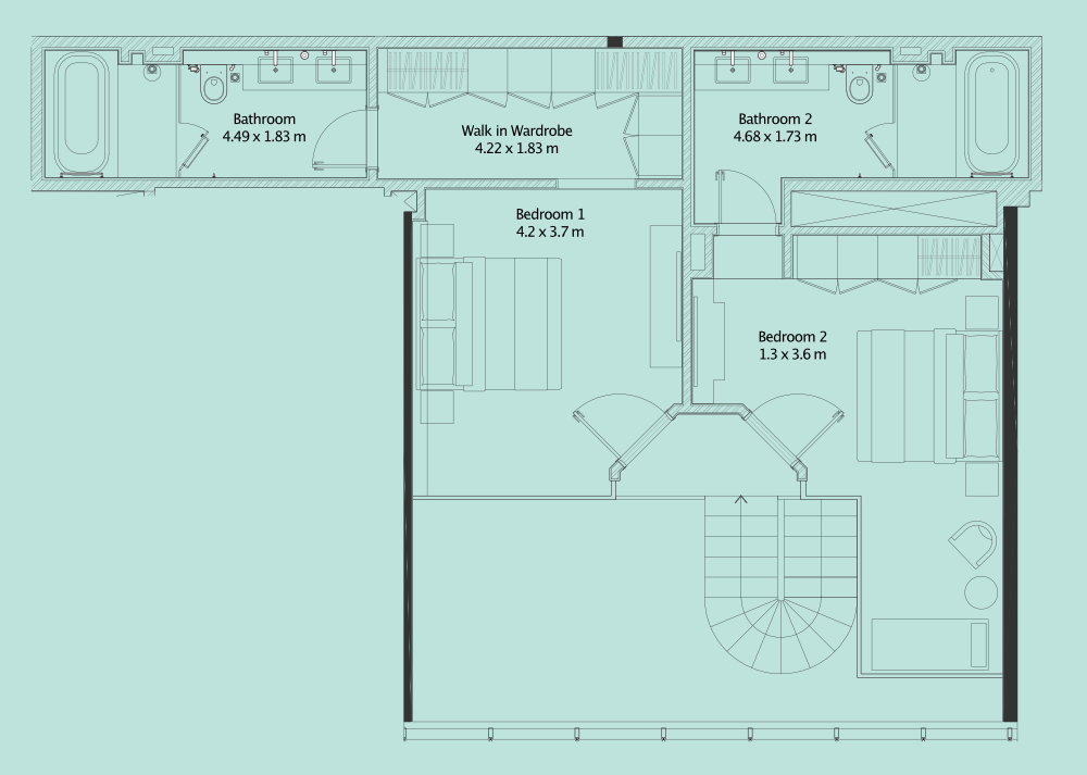 Floor plan — —
