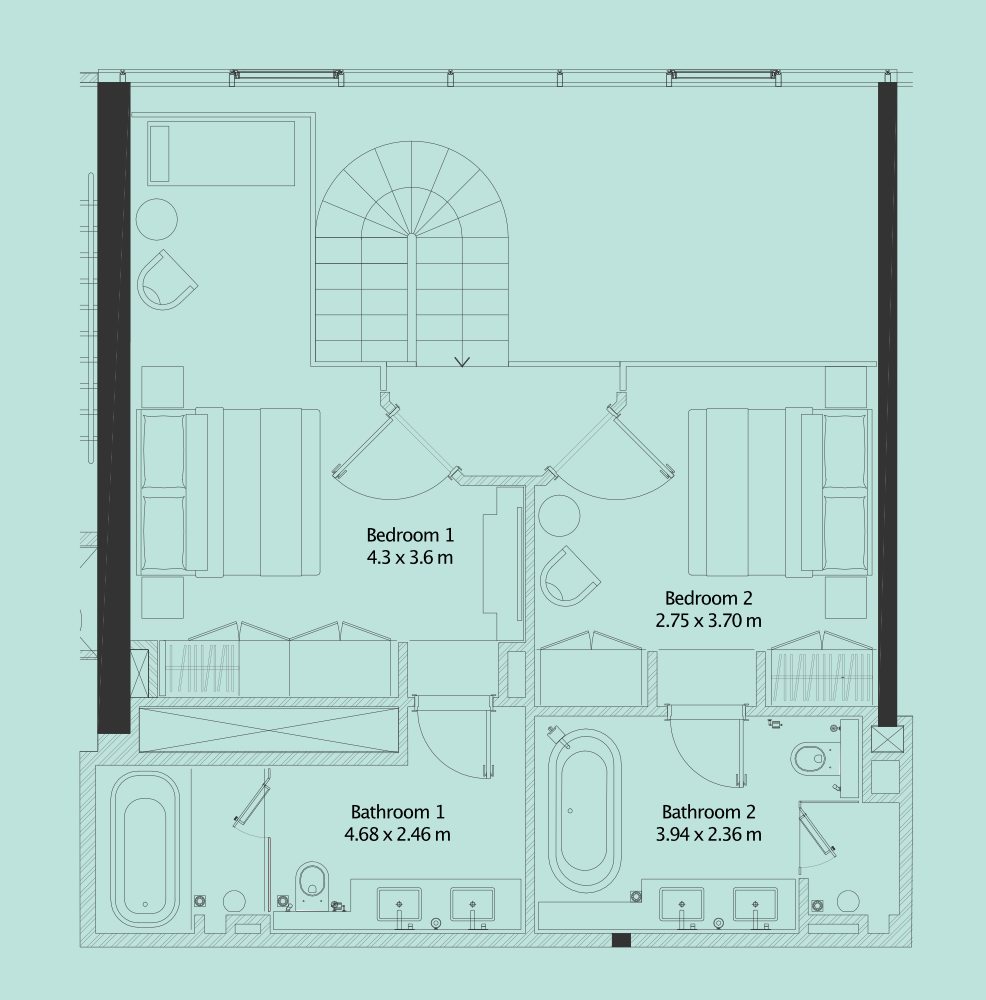 Floor plan — —