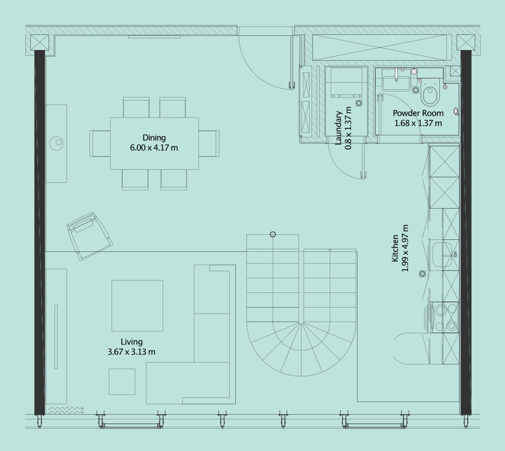 Floor plan — —