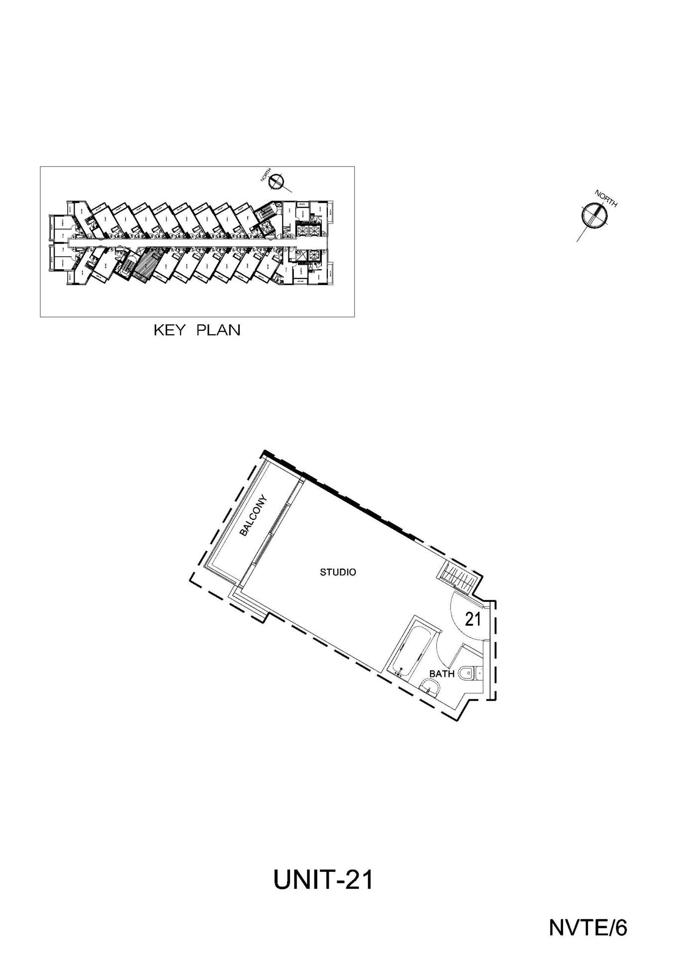 Floor plan — Studio