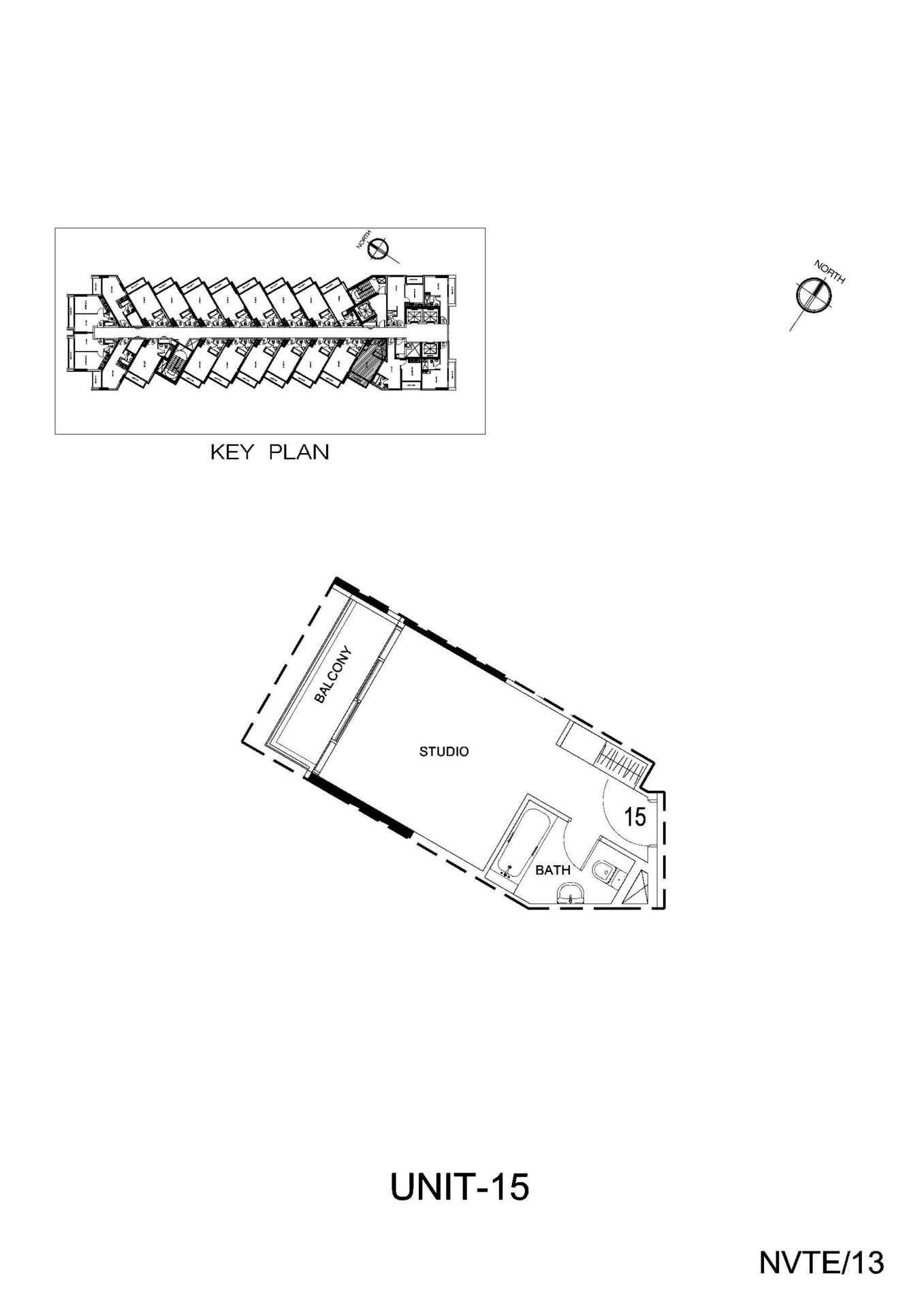 Floor plan — Studio