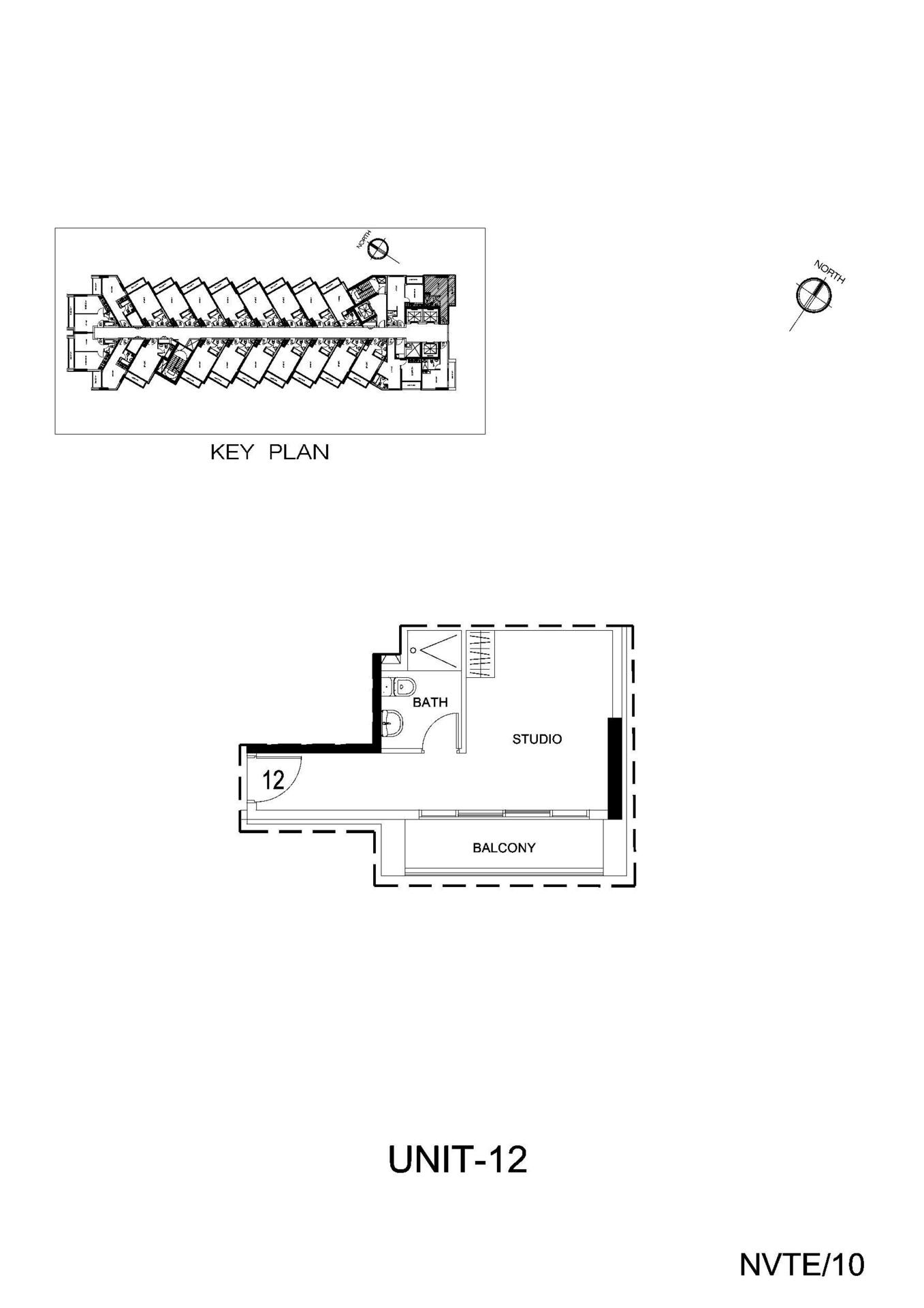 Floor plan — Studio