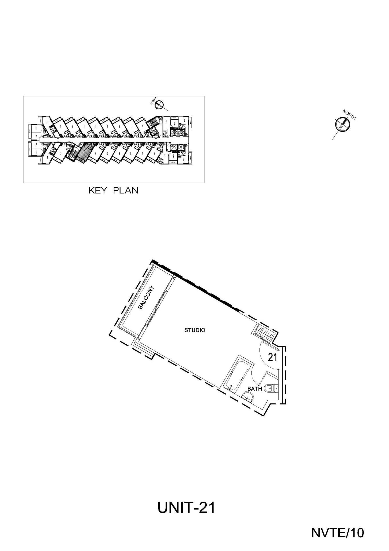 Floor plan — Studio
