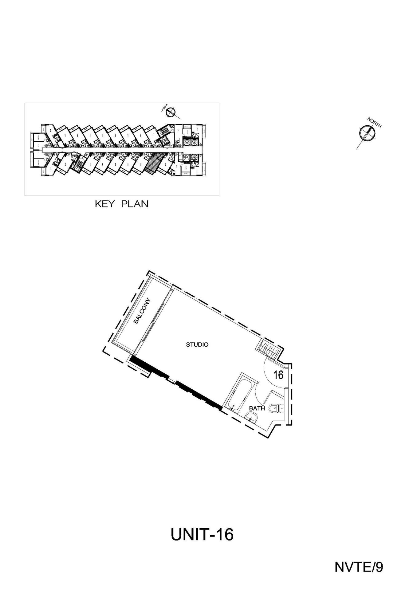 Floor plan — Studio