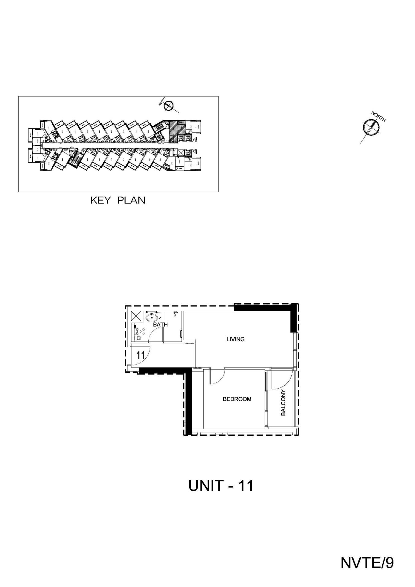 Floor plan — Studio