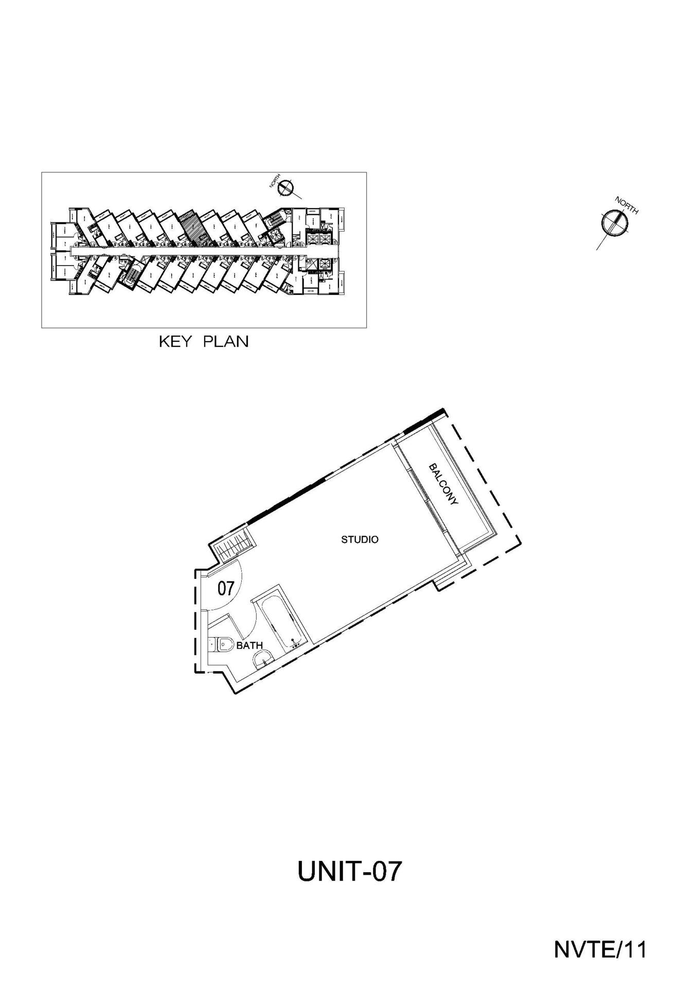 Floor plan — Studio