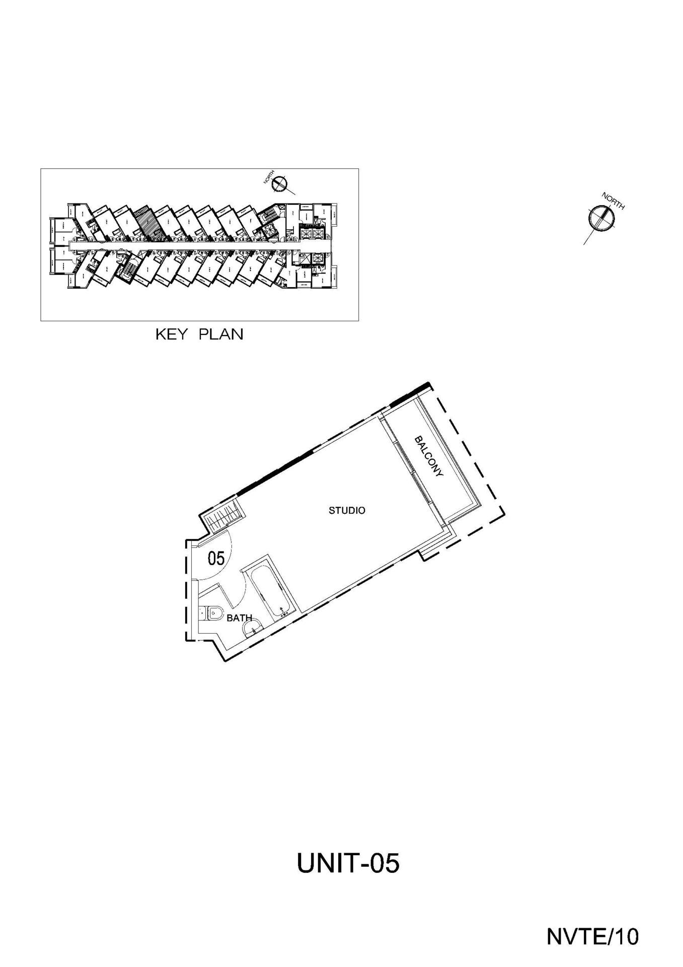 Floor plan — Studio