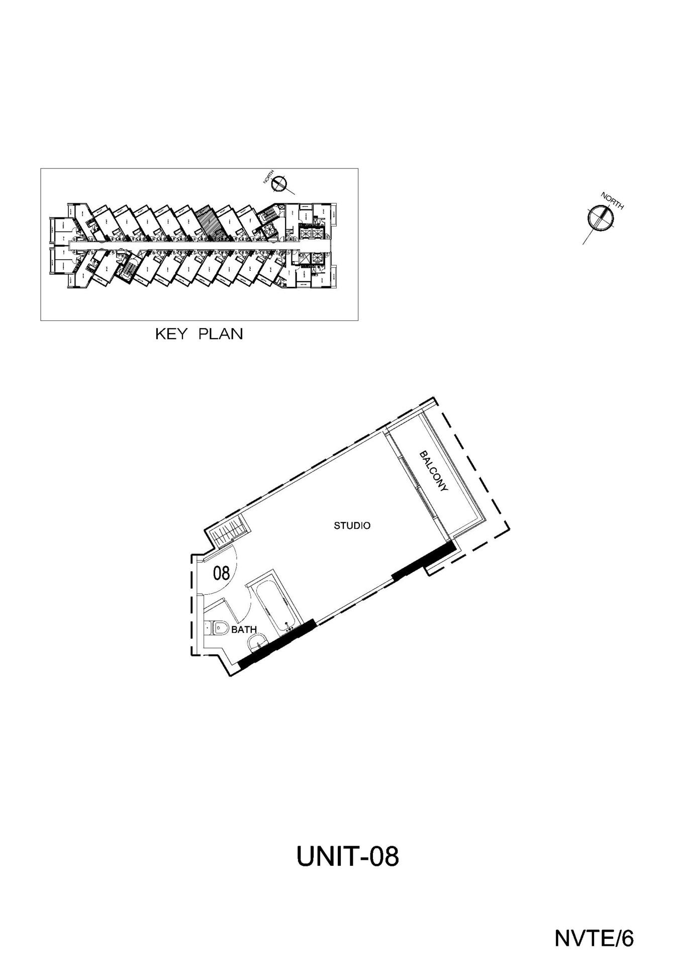 Floor plan — Studio